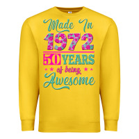 Lemon made in 1972, 50 years of being awesome Premium Sweatshirt - Jasminsmagicworld