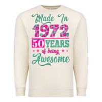 Sandshell made in 1972, 50 years of being awesome Premium Sweatshirt - Jasminsmagicworld