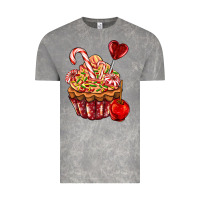 Cloud Rock Christmas candy cupcake Vintage Tee - AdoDesignShop