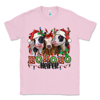 Bubblegum Pink ho ho ho heifer christmas heifers Classic Tee - Jasminsmagicworld