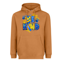 Meerkat down syndrome be kind Heavyweight Hoodie - Artiststas