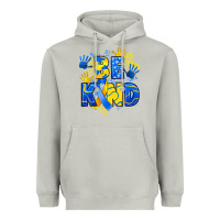Moon Dust down syndrome be kind Heavyweight Hoodie - Artiststas