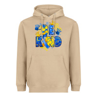 Mushroom down syndrome be kind Heavyweight Hoodie - Artiststas