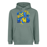 Sage down syndrome be kind Heavyweight Hoodie - Artiststas