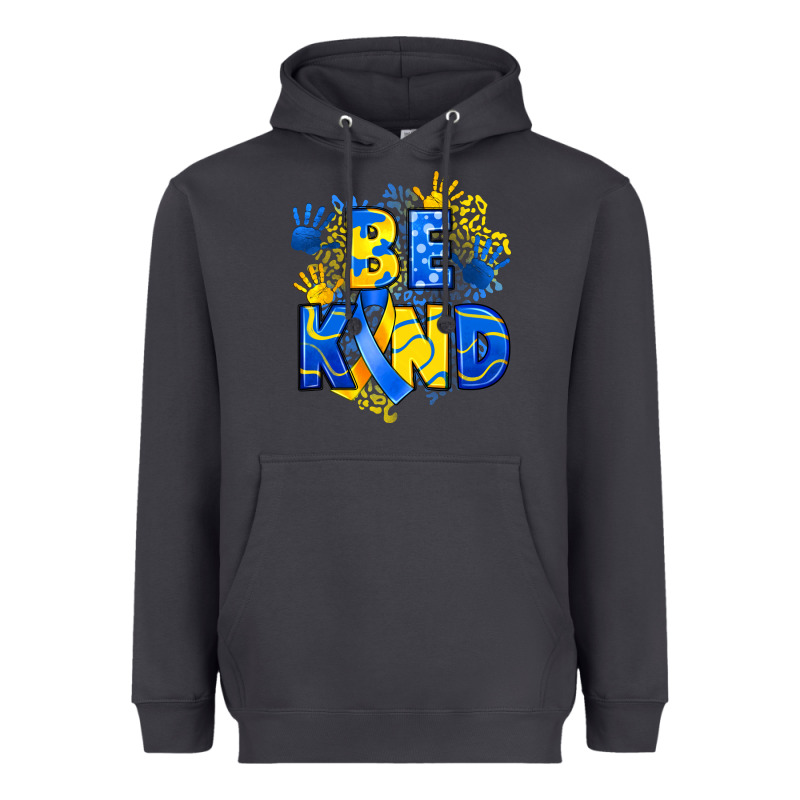 Down Syndrome Be Kind Heavyweight Hoodie by Artiststas | Teevron