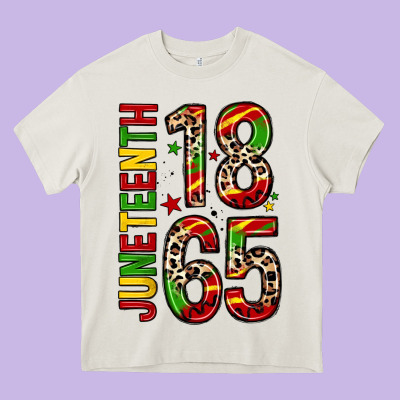 1865 Juneteenth Heavy Core Tee Designed By Zillion Design Studio