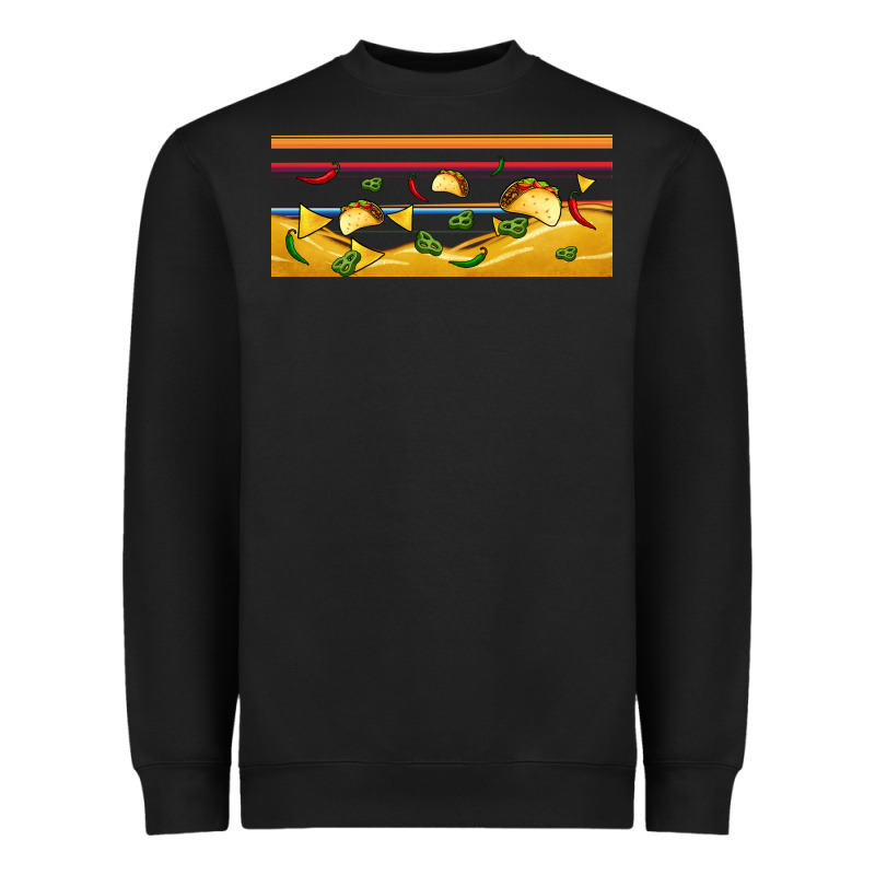Taco And Nachos Libbey Glass Heavyweight Sweatshirt by BundleAndBundleShop | Teevron
