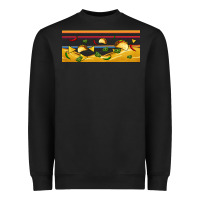 Black taco and nachos libbey glass Heavyweight Sweatshirt - BundleAndBundleShop