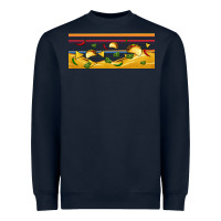 Navy taco and nachos libbey glass Heavyweight Sweatshirt - BundleAndBundleShop