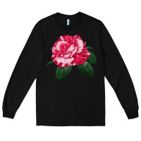 Black neil diamond rose Long Sleeve Tee - LillyAllenDesigns
