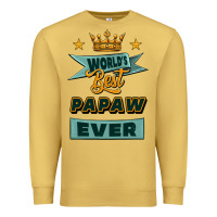 Antique Gold world's best papaw ever Premium Sweatshirt - Jasminsmagicworld