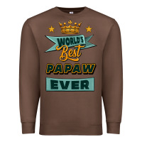 Chestnut world's best papaw ever Premium Sweatshirt - Jasminsmagicworld