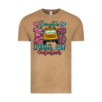 I've Got A Bus Full Of Valentines School Bus Vintage Tee | Teevron