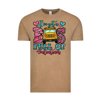 Vintage Coffee i've got a bus full of valentines school bus Vintage Tee - Jasminsmagicworld