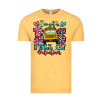 Vintage Mustard i've got a bus full of valentines school bus Vintage Tee - Jasminsmagicworld