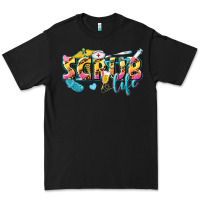 Black scrub life Premium Tee - texasbilliewilder