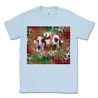 Dusty Blue ho ho ho heifer Christmas heifers Classic Tee - Jasminsmagicworld