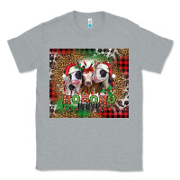 Heather Grey ho ho ho heifer Christmas heifers Classic Tee - Jasminsmagicworld