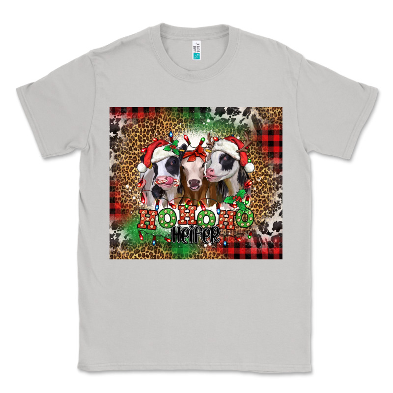 Ho Ho Ho Heifer Christmas Heifers Classic Tee by Jasminsmagicworld | Teevron