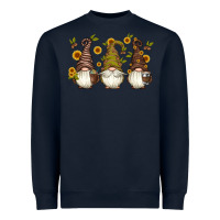 Navy coffee gnomes Heavyweight Sweatshirt - Artiststas