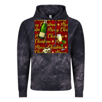 Cloud Black merry christmas champagne seamless pattern Vintage Hoodie - BundleAndBundleShop
