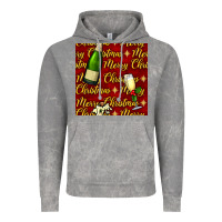 Cloud Rock merry christmas champagne seamless pattern Vintage Hoodie - BundleAndBundleShop
