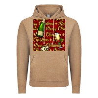 Vintage Coffee merry christmas champagne seamless pattern Vintage Hoodie - BundleAndBundleShop
