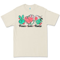 Bone peace love nurse Premium Tee - texasbilliewilder