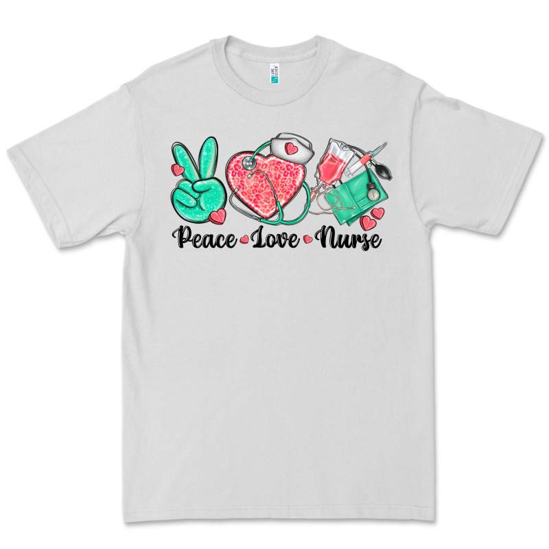 Peace Love Nurse Premium Tee by texasbilliewilder | Teevron