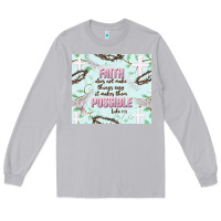 Moon Dust faith does not make things easy Long Sleeve Tee - JahusDesignShop