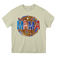 Mossy 4th of july mama Heavy Core Tee - texasbilliewilder