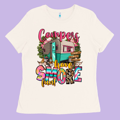 Ladies Tee campers have smore fun