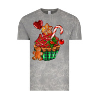 Cloud Rock christmas cupcake Vintage Tee - AdoDesignShop