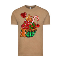 Vintage Coffee christmas cupcake Vintage Tee - AdoDesignShop