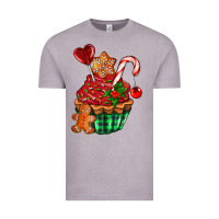 Vintage Zinc christmas cupcake Vintage Tee - AdoDesignShop