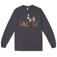 Smoke cross rabbit easter gnomes Long Sleeve Tee - Jasminsmagicworld