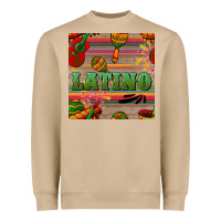 Mushroom latino seamless pattern Heavyweight Sweatshirt - BundleAndBundleShop