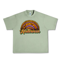 Oil Green halloween rainbow Urban Heavy Tee - JahusDesignShop