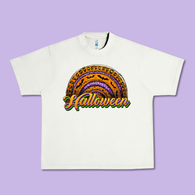 Halloween Rainbow Urban Heavy Tee Designed By Jahusdesignshop