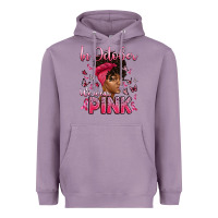 Lavender in october we wear pink with afro woman Heavyweight Hoodie - Artiststas