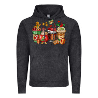Vintage Black christmas cookie coffee cups Vintage Hoodie - AdoDesignShop
