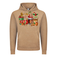 Vintage Coffee christmas cookie coffee cups Vintage Hoodie - AdoDesignShop