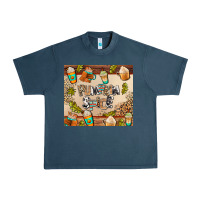 Midnight Navy pumpkin spice Urban Heavy Tee - AdoDesignShop