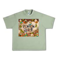 Oil Green pumpkin spice Urban Heavy Tee - AdoDesignShop
