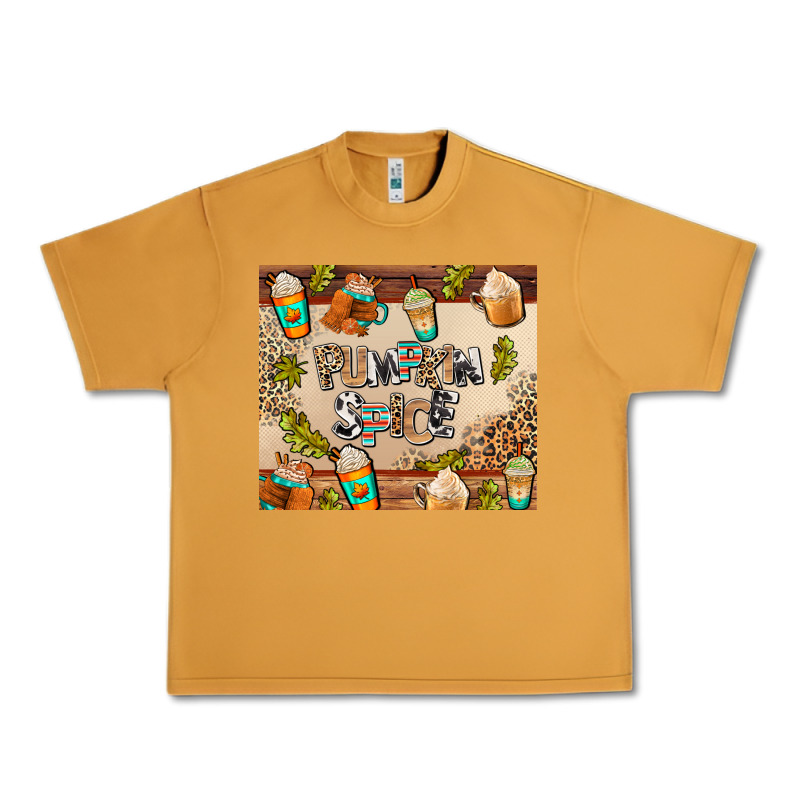 Pumpkin Spice Urban Heavy Tee by AdoDesignShop | Teevron