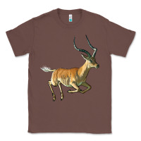 Chestnut Impala Antelope Illustrations Classic Tee - LillyAllenDesigns