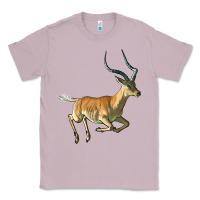 Lilac Impala Antelope Illustrations Classic Tee - LillyAllenDesigns