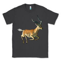 Smoke Impala Antelope Illustrations Classic Tee - LillyAllenDesigns