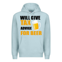 Blue Mist Tax Day Will Give Advice For Beer Gift Premium Hoodie - Bettercallsaul