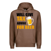 Chestnut Tax Day Will Give Advice For Beer Gift Premium Hoodie - Bettercallsaul